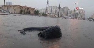 Kuveyt’te şiddetli yağışlar sele neden oldu