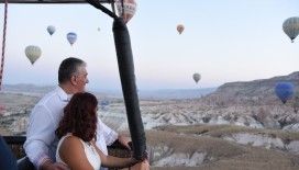 Bir yılda 389 bin kişi balonla Kapadokya’yı izledi