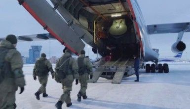 Rusya, Kazakistan'a hava indirme birliği gönderdi