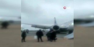 İran’da yolcu uçağı pistten çıktı
