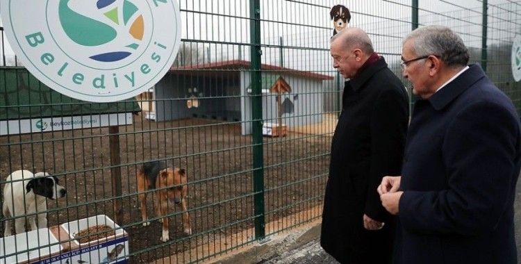 Cumhurbaşkanı Erdoğan, Beykoz Belediyesi Hayvan Rehabilitasyon Merkezini ziyaret etti