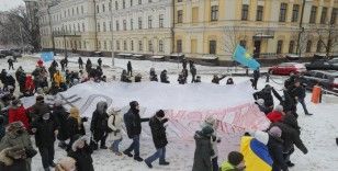 Ukrayna'dan Kazakistan protestolarına destek