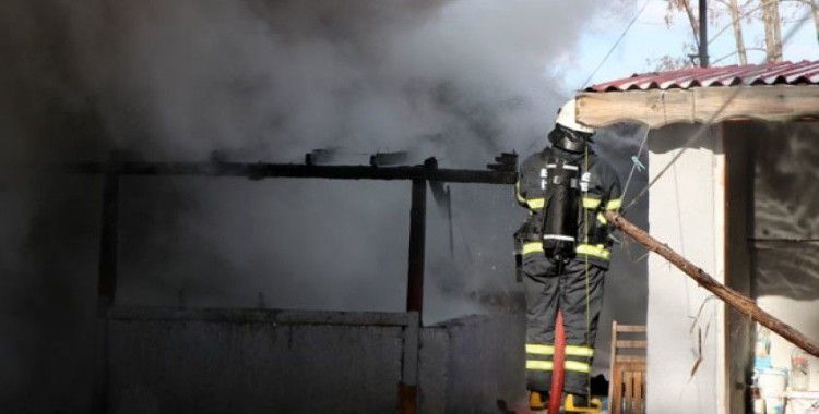 Edirne'de 4 ev, çıkan yangında kullanılmaz hale geldi