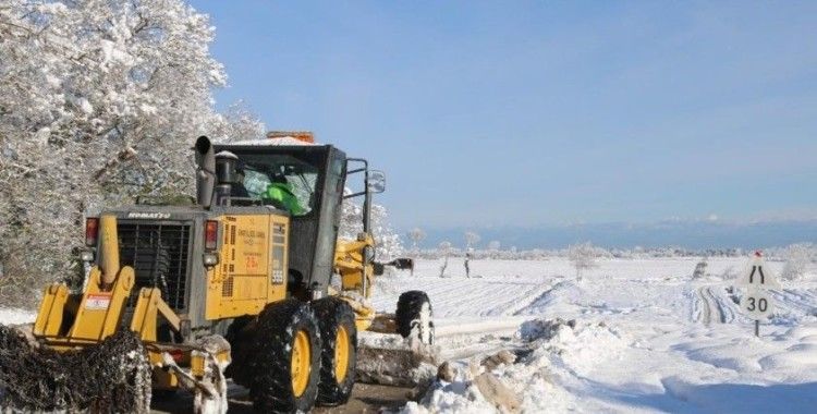 Sinop’ta 23 köy yolu ulaşıma kapandı