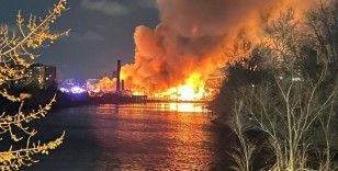 New Jersey’de kimyasal tesiste yangın