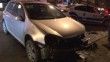 Çatalca’da iki aracın çarpıştığı kazada bir kişi yaralandı