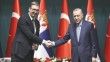 Cumhurbaşkanı Erdoğan'dan Sırbistan Cumhurbaşkanı Vucic'e teşekkür