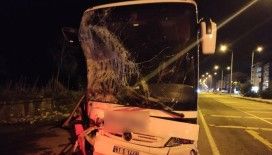Otobüs kazası: 4 yaralı