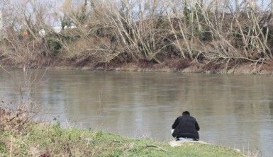 Girdiği nehirden çıkamamıştı yeni görüntü ortaya çıktı