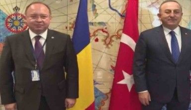 Dışişleri Bakanı Çavuşoğlu, Romanyalı mevkidaşı Aurescu ile görüştü