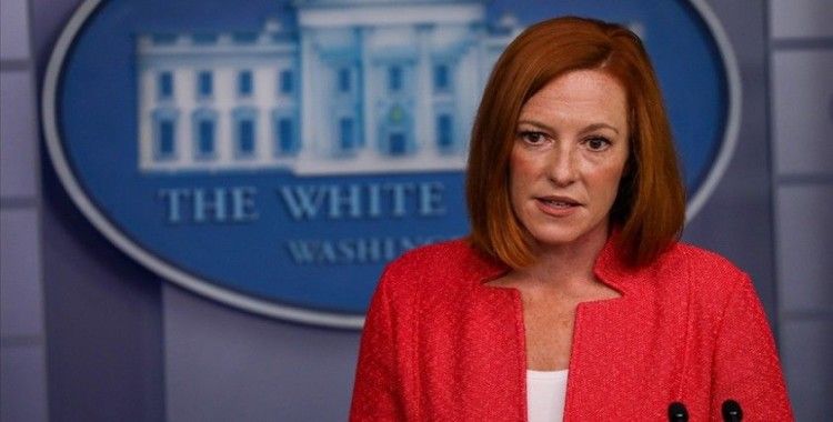 Beyaz Saray Sözcüsü Psaki'nin Kovid-19 testi 'pozitif' çıktı