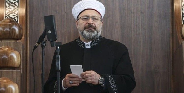 Diyanet İşleri Başkanı Erbaş: Camilerimizi gençlerle çocuklarla derslerle donatmaya çalışacağız