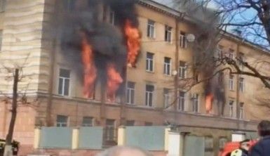 Rusya Savunma Bakanlığı’na ait araştırma enstitüsünde yangın
