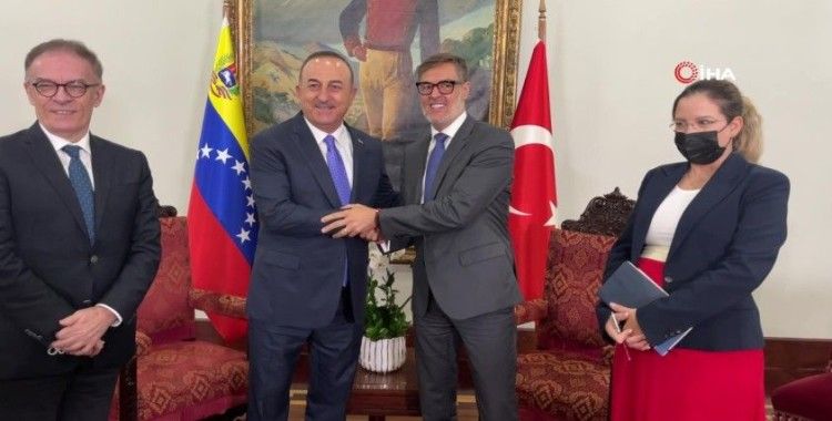 Çavuşoğlu, Venezuela Dışişleri Bakanı Plasencia ile görüştü