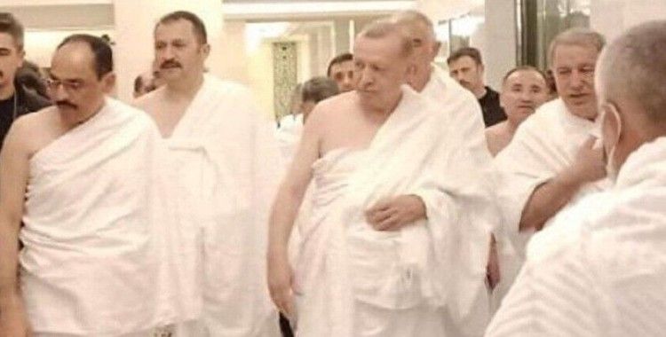 Suudi Arabistan'a giden Cumhurbaşkanı Erdoğan'dan Umre ziyareti