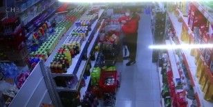 Hırsızlık yapanları market sahibi yakaladı