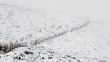 Aniden bastıran kar yağışı Yüksekova’yı beyaza bürüdü