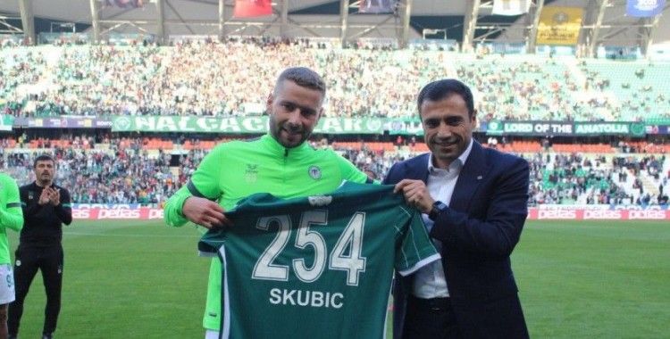 Nejc Skubic, Konyaspor’a veda etti
