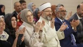 Diyanet İşleri Başkanı Erbaş, görme engelli hafızlık öğrencilerinin yıl sonu etkinliğine katıldı