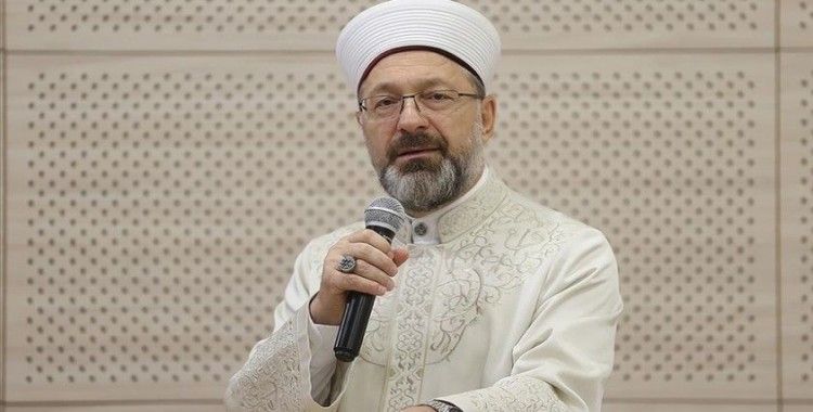 Erbaş'tan Hindistan'da BJP mensubunun Hazreti Muhammed'e yönelik hakaretine tepki