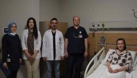 Kalbinde delik bulunan kadın Türkiye'de ilk defa uygulanan operasyonla sağlığına kavuştu