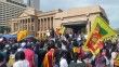 Sri Lanka'da Cumhurbaşkanlığı önünde protesto