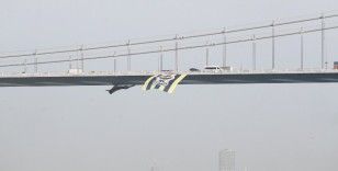 Köprülere Fenerbahçe bayrakları asıldı