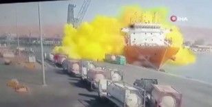 Ürdün’de zehirli gaz dolu tank patladı: 4 ölü, 70 yaralı