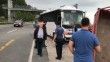 Rize'de tur otobüsü kamyonete çarptı: 1 ağır yaralı