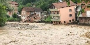 Batı Karadeniz’deki sel afetinde 13 bina yıkıldı, 11 bina ağır hasar aldı