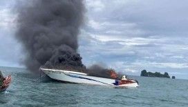 Tayland’da sürat teknesinde yangın: 20 yaralı
