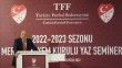 TFF Başkanı Büyükekşi: VAR ve saha hakemlerini ayırma kararı aldık