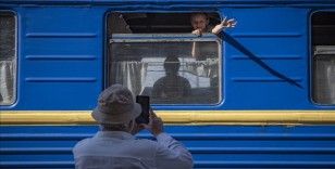 Ukrayna'da Donetsk bölgesindeki insanların tahliye noktası: Pokrovsk Tren İstasyonu
