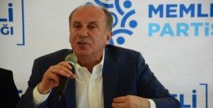 Memleket Partisi Genel Başkanı İnce: 'Kılıçdaroğlu 10 kez kaybetti ona bırak demiyorsunuz'
