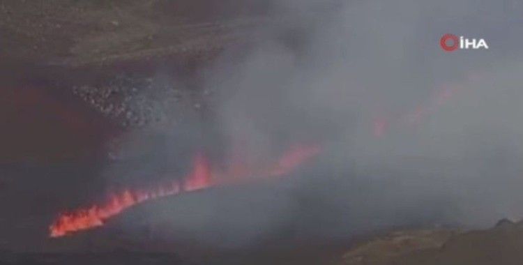 İzlanda’da volkanik hareketlilik: Magma yeryüzüne çıktı