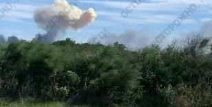 Kırım'ın batı kıyısında patlamalar meydana geldi