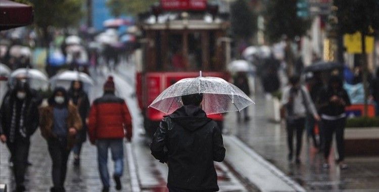 İstanbul'un batısı için gök gürültülü sağanak uyarısı