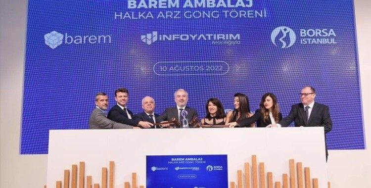 Borsa İstanbul’da gong Barem Ambalaj için çaldı