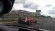Çekya'da polis Formula 2 yarış arabası ile otoyola çıkan sürücünün peşinde