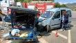 Amasya'da iki araç çarpıştı: 7 yaralı