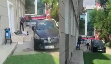 Silivri'de polise saldıran zanlının vurulma anı kamerada