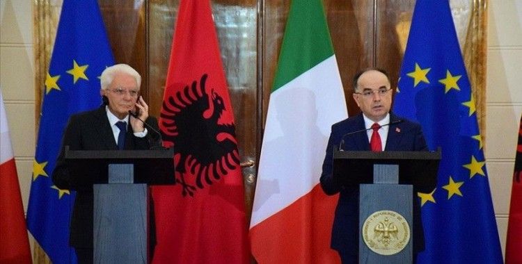 İtalya Cumhurbaşkanı Mattarella, Arnavutluk Cumhurbaşkanı Begay ile görüştü