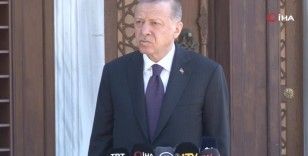 Cumhurbaşkanı Erdoğan: Temenni ediyorum ki bu ilişkide Amerika bizi farklı yollara sevk etmesin”