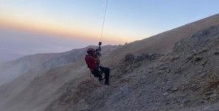 Erciyes tırmanışı yapan dağcıların üzerine kaya düştü: 1 ölü, 1 yaralı