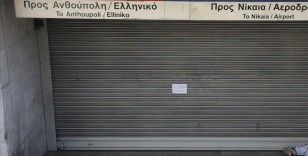Atina'da toplu ulaşım çalışanlarından 24 saatlik grev