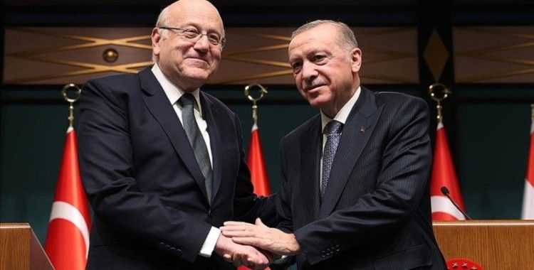 Cumhurbaşkanı Erdoğan, Lübnan Başbakanı Necip Mikati'yi kabul etti