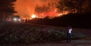 Marmaris’teki orman yangınında 10 saat geride kaldı