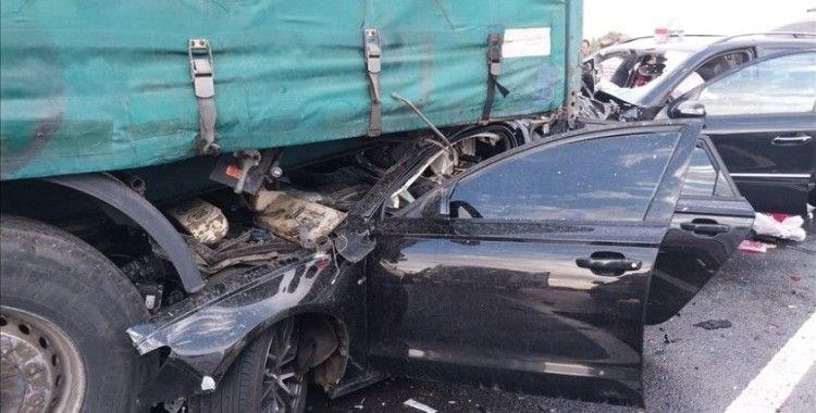 Nevşehir'de zincirleme trafik kazasında 2 kişi öldü, 8 kişi yaralandı