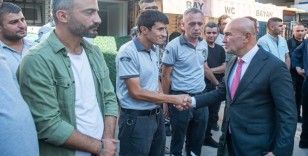 İzmir Büyükşehir Belediye Başkanı Tunç Soyer, acılı aileyi yalnız bırakmadı