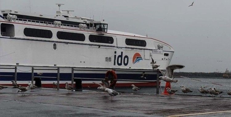 İDO'nun Kadıköy-Yenikapı-Bandırma seferi iptal edildi
